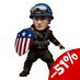 Captain America: The First Avenger Egg Attack Action Action Figure Captain America DX Version 17 cm